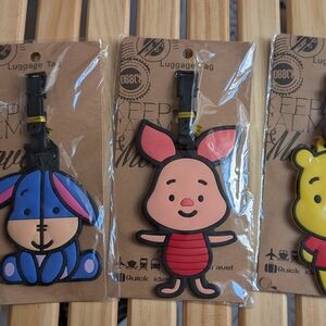 Winnie The Pooh & Friends Luggage Tags Set
